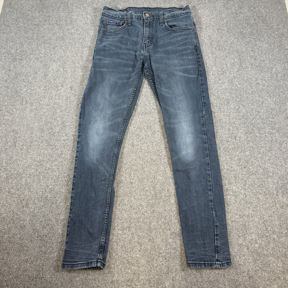 Levi's Jeans Mens 30x32 (Fits 28x30) Blue 512 Slim Tapered Fit Stretch Denim
